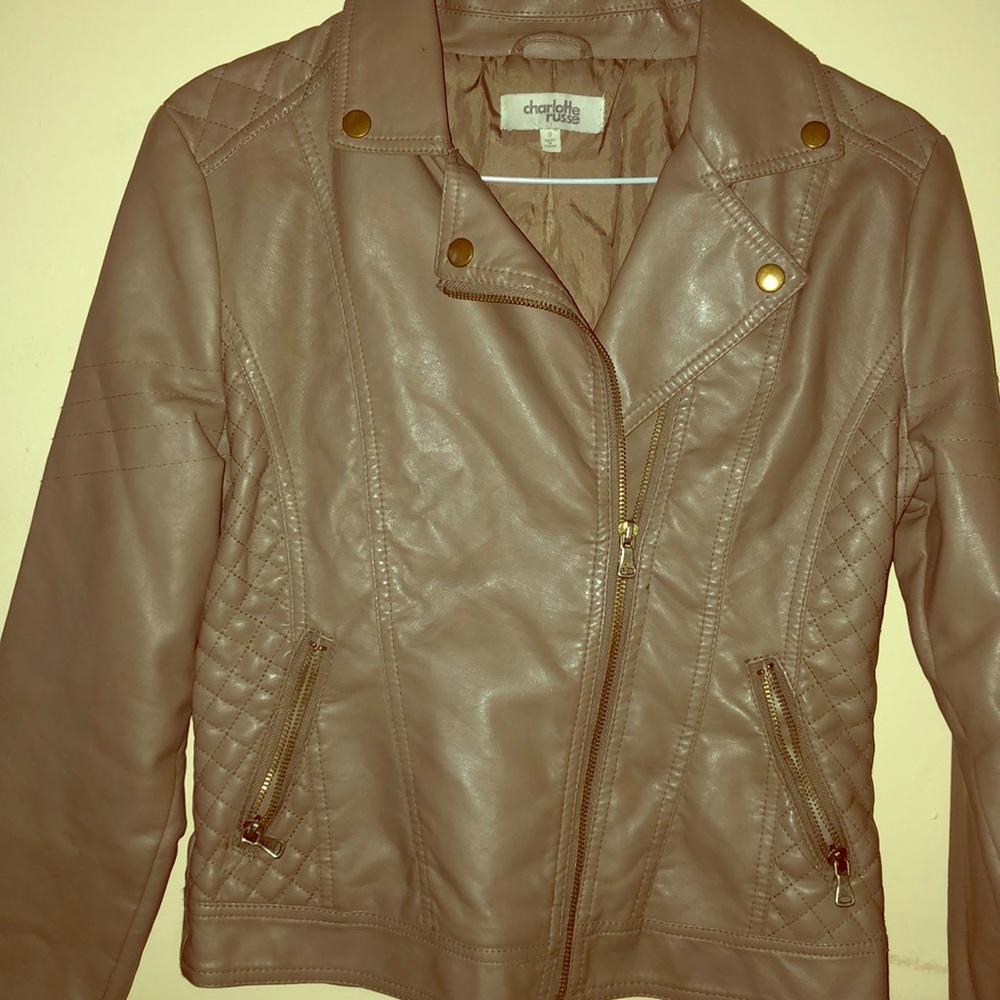 Leather jacket